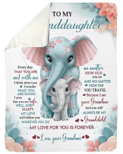 MY LOVE FOR YOU IS FOREVER - BEST GIFT FOR GRANDDAUGHTER Sherpa Fleece Blanket tile