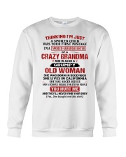DECEMBER CALIFORNIA - GRANDMA TO GRANDDAUGHTER Crewneck Sweatshirt tile