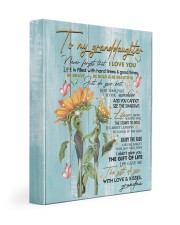 THE GIFT OF LIFE - GREAT GIFT FOR GRANDDAUGHTER 11x14 Gallery Wrapped Canvas Prints front