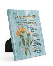 THE GIFT OF LIFE - GREAT GIFT FOR GRANDDAUGHTER Easel-Back Gallery Wrapped Canvas tile