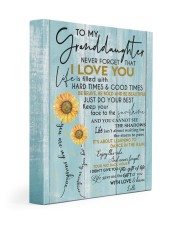 I LOVE YOU - GREAT GIFT FOR GRANDDAUGHTER 11x14 Gallery Wrapped Canvas Prints front