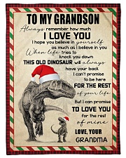 I BELIEVE IN YOU - GREAT GIFT FOR GRANDSON Small Fleece Blanket - 30" x 40" front