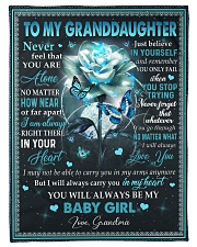 YOU WILL ALWAYS BE MY - GIFT FOR GRANDDAUGHTER Small Fleece Blanket - 30" x 40" front