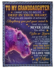 DEEP IN YOUR HEART - GREAT GIFT FOR GRANDDAUGHTER Small Fleece Blanket - 30" x 40" front