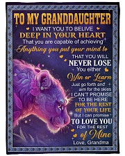 DEEP IN YOUR HEART - GREAT GIFT FOR GRANDDAUGHTER Fleece Blanket tile