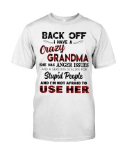 I HAVE A CRAZY GRANDMA - GREAT GIFT FOR GRANDCHILD Premium Fit Mens Tee tile