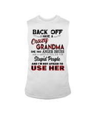 I HAVE A CRAZY GRANDMA - GREAT GIFT FOR GRANDCHILD Sleeveless Tee tile