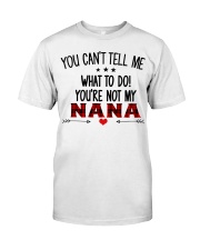 YOU CAN'T TELL ME - SPECIAL GIFT FOR GRANDCHILD Premium Fit Mens Tee tile
