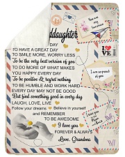 I LOVE YOU - AMAZING GIFT FOR GRANDDAUGHTER Sherpa Fleece Blanket tile