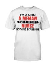 AND A RETIRED - PERFECT GIFT FOR NURSE Premium Fit Mens Tee tile