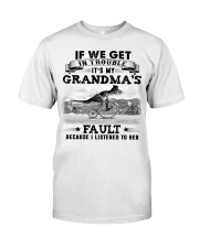 IT'S MY GRANDMA'S FAULT - GIFT FOR GRANDCHILDREN Classic T-Shirt tile