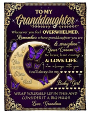 BABY GIRL - TO GRANDDAUGHTER FROM GRANDMA Small Fleece Blanket - 30" x 40" front