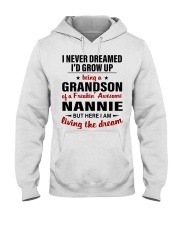LIVING THE DREAM - BEST GIFT FOR GRANDSON Hooded Sweatshirt tile