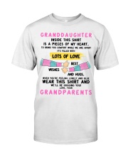 I'LL BE HUGGING YOU - BEST GIFT FOR GRANDDAUGHTER Premium Fit Mens Tee tile