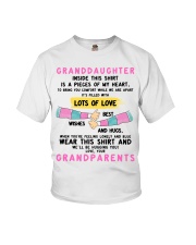 I'LL BE HUGGING YOU - BEST GIFT FOR GRANDDAUGHTER Youth T-Shirt front
