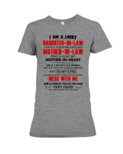 SHE'S A BIT CRARY - BEST GIFT FOR DAUGHTER-IN-LAW Premium Fit Ladies Tee tile