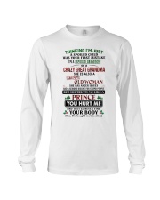 I'm A Spoiled Grandson Of A Crazy Great Grandma Long Sleeve Tee tile