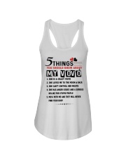 5 THING - ABOUT MY VOVO Ladies Flowy Tank tile