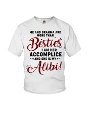 ME AND GRANMA ARE MORE THAN BESTIES Youth T-Shirt front