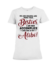ME AND GRANMA ARE MORE THAN BESTIES Premium Fit Ladies Tee tile