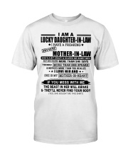 I LOVE HER - LOVELY GIFT FOR DAUGHTER-IN-LAW Premium Fit Mens Tee tile