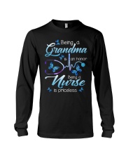LOVELY T-SHIRT FOR GRANDMA NURSE Long Sleeve Tee tile