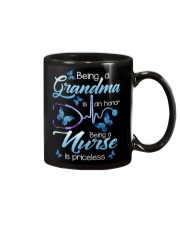 LOVELY T-SHIRT FOR GRANDMA NURSE Mug tile