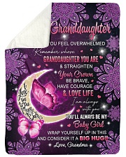 I AM ALWAYS WITH YOU - GRANDMA TO GRANDDAUGHTER Sherpa Fleece Blanket tile