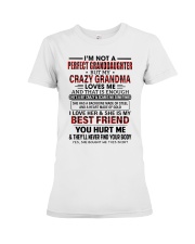 LOVES ME - LOVELY GIFT FOR GRANDDAUGHTER Premium Fit Ladies Tee tile