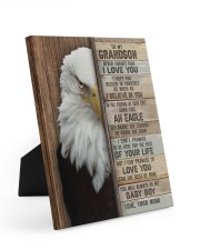 I LOVE YOU - AMAZING GIFT FOR GRANDSON FROM NANA Easel-Back Gallery Wrapped Canvas tile