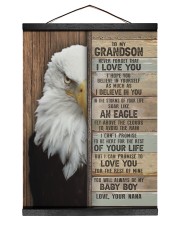 I LOVE YOU - AMAZING GIFT FOR GRANDSON FROM NANA Hanging Canvas tile