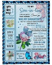 YOU'RE THE LOVE - GREAT GIFT FOR SON-IN-LAW Large Fleece Blanket - 60" x 80" front