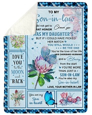 YOU'RE THE LOVE - GREAT GIFT FOR SON-IN-LAW Sherpa Fleece Blanket tile