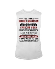 YES I AM A SPOILED GRANDSON Sleeveless Tee tile