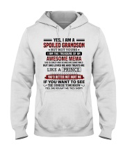 YES I AM A SPOILED GRANDSON Hooded Sweatshirt tile