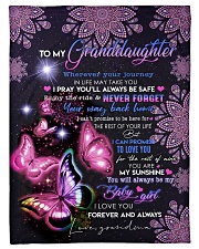 YOUR WAY BACK HOME - FROM GRANDMA TO GRANDDAUGHTER Small Fleece Blanket - 30" x 40" front
