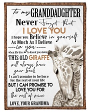 I LOVE YOU - GREAT GIFT FOR GRANDDAUGHTER Small Fleece Blanket - 30" x 40" front