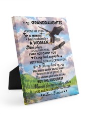 ON MY BACK ANYMORE - GREAT GIFT FOR DAUGHTER Easel-Back Gallery Wrapped Canvas tile