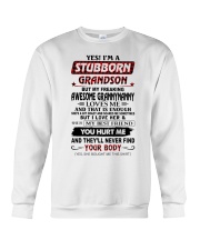 SHE IS MY BEST FRIEND - AMAZING GIFT FOR GRANDSON Crewneck Sweatshirt tile