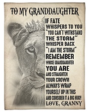 I AM THE STORM - FROM GRANNY TO GRANDDAUGHTER GIFT Small Fleece Blanket - 30" x 40" front