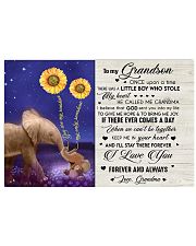 Keep Me In Your Heart - Amazing Gift For Grandson Horizontal Poster tile