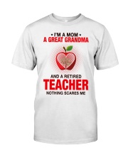 NOTHING SCARES ME -PERFECT GIFT FOR GREAT GRANDMA Classic T-Shirt tile