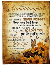 MY BABY GIRL - GRANDMA TO GRANDDAUGHTER Fleece Blanket tile