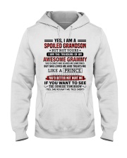 YES I AM A SPOILED GRANDSON Hooded Sweatshirt tile