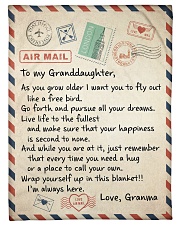 I'M ALWAYS HERE - LOVELY GIFT FOR GRANDDAUGHTER Small Fleece Blanket - 30" x 40" front