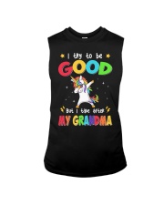 I Try To Be Good - Best Gift For Grandson Sleeveless Tee tile