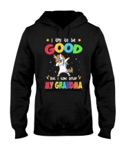 I Try To Be Good - Best Gift For Grandson Hooded Sweatshirt tile