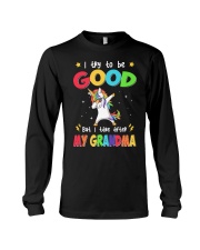 I Try To Be Good - Best Gift For Grandson Long Sleeve Tee tile