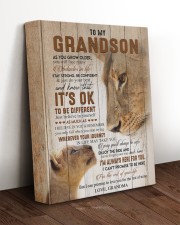 I'M ALWAYS HERE FOR YOU - GIFT FOR GRANDSON 11x14 Gallery Wrapped Canvas Prints aos-canvas-pgw-11x14-lifestyle-front-17