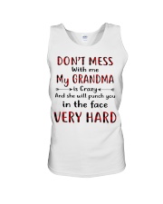 DON'T MAKE ME ACT LIKE MY GRANDMA Unisex Tank tile